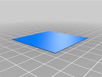 50x50x.2mm Z offset Calibration by Coolguycorey