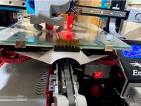 Ender 3/Pro Ender5/Pro Bed Nozzle Brush by blindley125