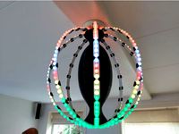 SK6812 ceiling lamp neopixel SP108E controller by joopjoop