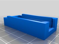 Arduino Nano Holder with expanded USB port clearance by snaglebagle