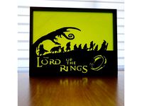 Lord of the Rings silhouette art by CheesmondN