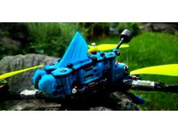 Caddx Vista Mount for Transtec Laser Lite S and Immortal Antenna mount by JTR1