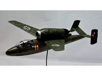 Heinkel He-162D - conversion set for Tamiya 1/48th Kit. by mikoyan99