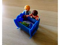 Playmobil baby bed by orphyyy