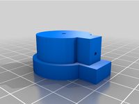 airsoft m4 buttstock cap by rybek123