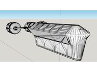 Star Wars AA-9 Coruscant Freighter 1/1000 by Evildave
