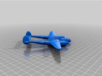 1:100 P-38 Lightning  by RC_master9