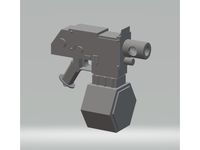 FHW: Jupiter Pattern Bolt Pistol by thefreeheathen