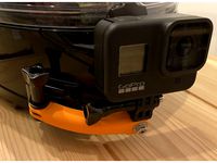 Action Cam Helmet Mount by Schmerzherzog