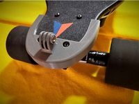Deck protection/bumper for Meepo V3 Longboard by TheFabs_models