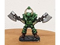 heroquest chaos warrior with double axe by rockgnome