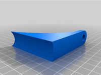 Axe head cane holder for recumbent bike. by TLRobb