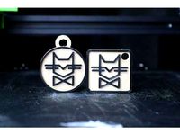 Cat keychain by CarlosLavrado