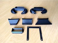 FLSUN Q5 swappable / interchangeable cooling ducts by TheyCallMeStrat