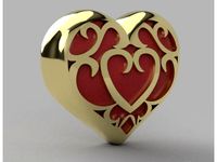 Heart Container BOTW by BSDCreates