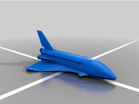 X-71 space shuttle (ARMAGEDDON film) by joshuajacobson95