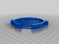 Speaker Grille for 3.5" Midrange on Blast Box by ashevillemaker