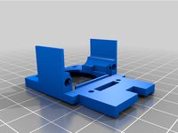 Ultimaker 2 Hotend Fan 30x30mm adapter with mini IR-Sensor leveling sensor by XylenC4