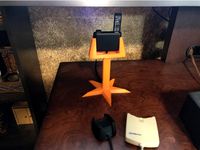 Vertical USB hub holder by brentil