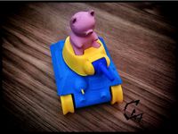 Piggy Turret for Baby T-34 by C47_3D