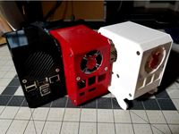 X872 NVME m.2 Compatible Mini Desktop Case for Raspberry Pi 4 with ice Tower Cooler by JISpal01