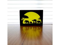 Star Wars silhouette ornament art by CheesmondN