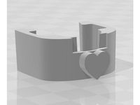 sculpto heart hotend clip by snyderspindles