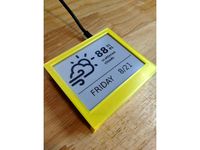 WaveShare ePaper 4.2 inch Raspberry PI B+ Case by samsonmking