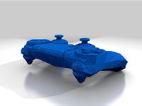 Low Poly Ps4 Controller by Drozd342