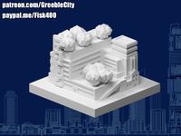 GreebleCity: Terraced Living by Fisk400