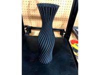 Vase with twisted semi circle flutes by fhogphil