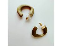 Amorphous Hoop Earrings by mech_alina