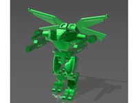 Gyrfalcon American Mecha 6mm scale (Update) by Wolverine_DH