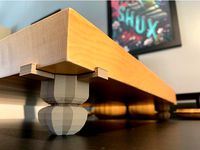 Go board (Goban) leg by mosjef