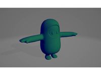 Fall Guys In-Game Model by amiibler