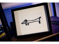 Picasso's Dachshund [ Ikea Ribba Frame Hack ] by francisbbelisle