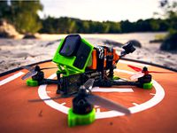 Gopro Hero6 TPU mount for FPV IFlight Nazgul5 frame by albworkshop