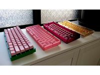 The Vampa - A 60% Stacked Acrylic Keyboard Case by BeagleChristo