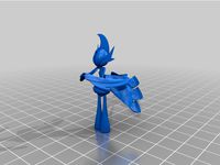 mega gallade and gardevoir cake topper by Atlas71491