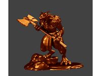 Dragon Barbarian  by Plattner