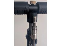 Zip tie attached hose holder for the FX 4 Stage PCP Air Pump or identical Gehmann M100 4-Kolben Pressluftpumpe by Alvomane