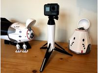 SpaceX Falcon9 GoPro Tripod by CNCer