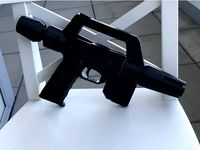 Gundam GM Beam Spraygun by kingsunshine