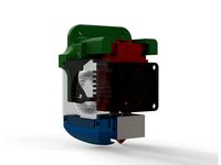 Geeetech A20m mount 2in1 bigtreetech cyclops hotend by Junniec