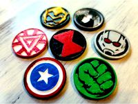 Marvel United - Randomized Hero Tokens by xDEFENDtheDENx