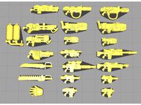 Weapon rack by Solutionlesn