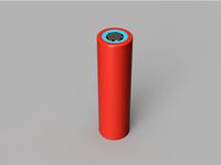 18650 Battery (Wrapped) by TinkerGear