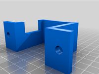 Wombot Exilis XL Motor Bracket Z Axis Right Side by RobsVirtualCave