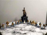 Saint Seiya 28mm/32mm Gold Saints miniature by Carvalho243