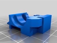 ENDER 3 - mount for e3d V6 - radiator modify needed ! by BHMarten